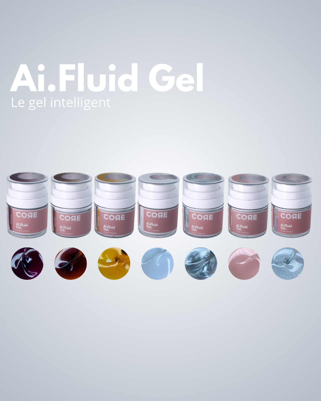 Lot Ai.Fluid Gel x7